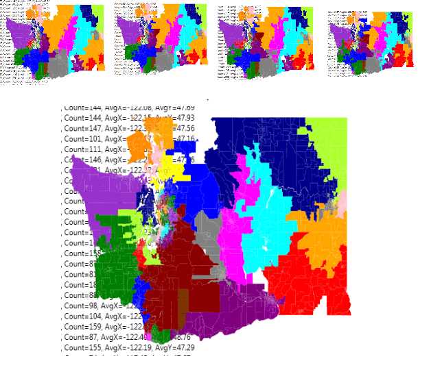 Generic Algorithms Gerrymandering